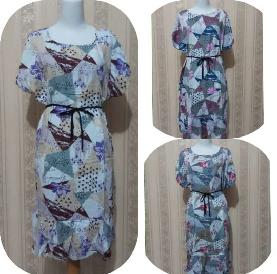 Maxi Dress Batik Rayon 2