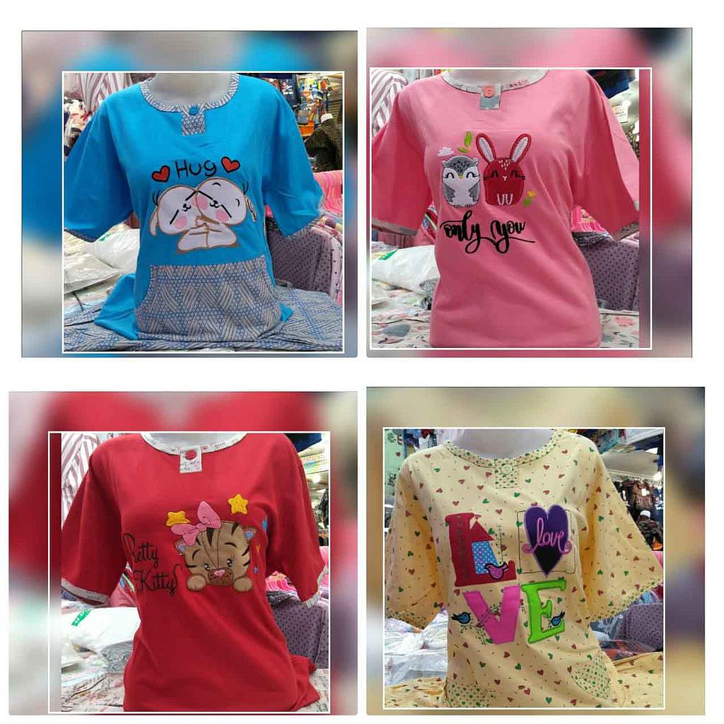 Setelan Baju Tidur Daililan