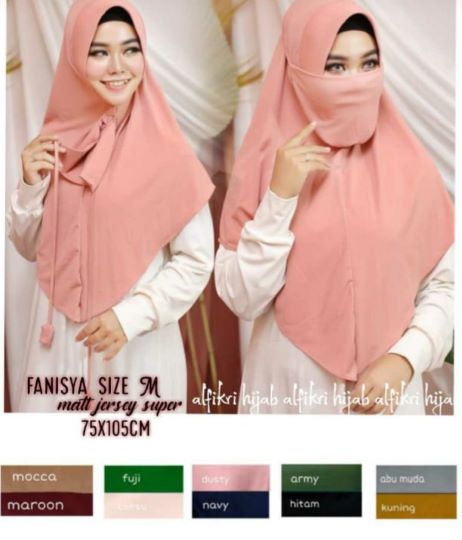 Kerudung Masker Fanisya