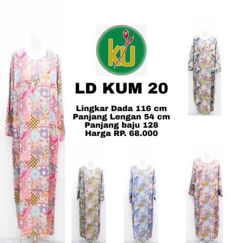 Batik Kencana Ungu / Longdress KUM 20