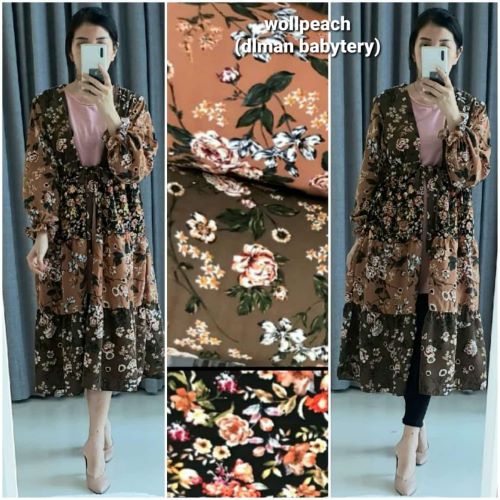 Atasan Tunik Renda Wolfis Planet Fashion