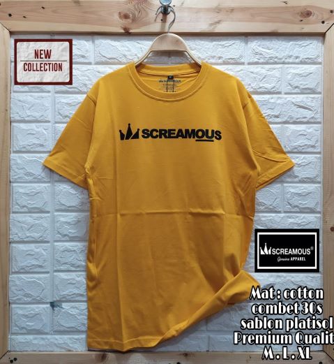 Atasan Kaos Screamous
