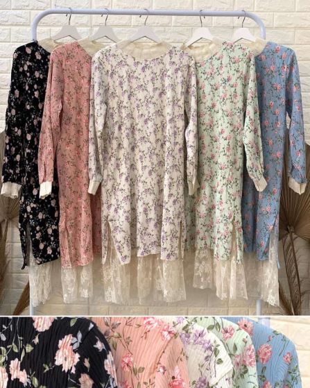 Atasan Tunik Ceruty Import Planet Fashion 3