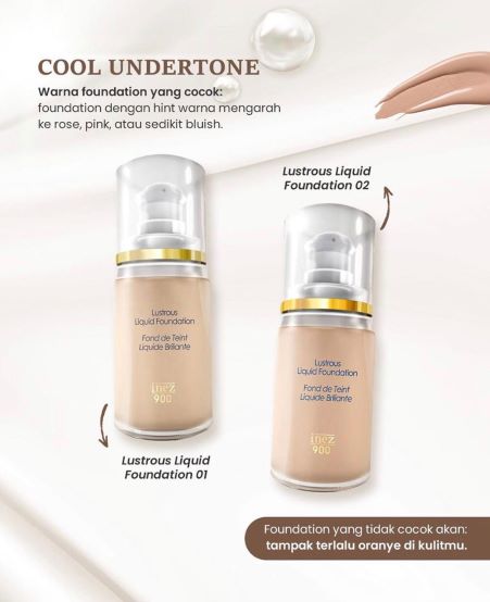 Inez Lustrous Liquid Foundation