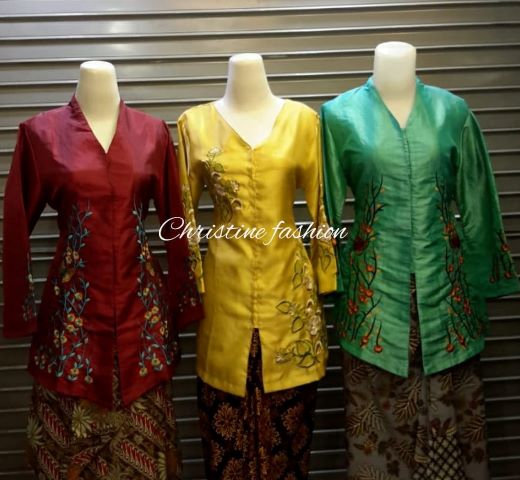 Atasan Kebaya Bordir Christine Fashion