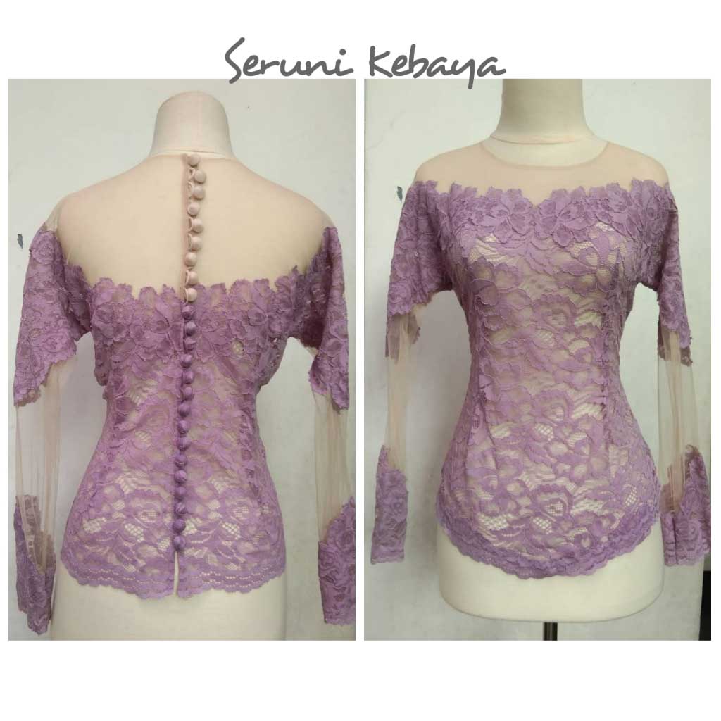 Kebaya Brukat Seruni
