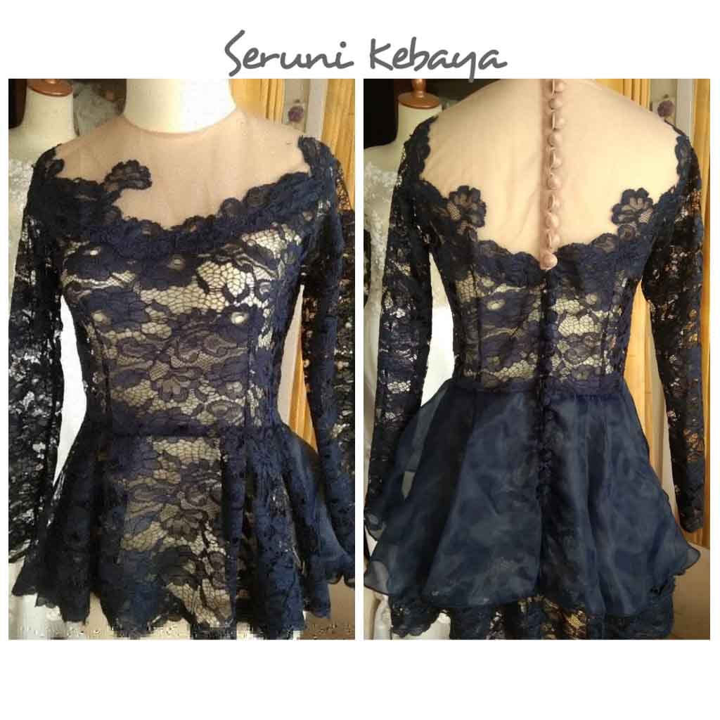 Kebaya Peplum Seruni Model 3