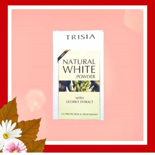 Trisia Natural White Powder With Licorice Extract