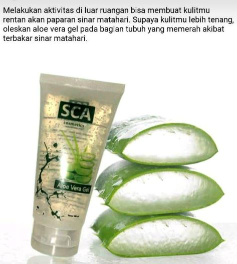 SCA Kosmetik Aloe Vera Gel