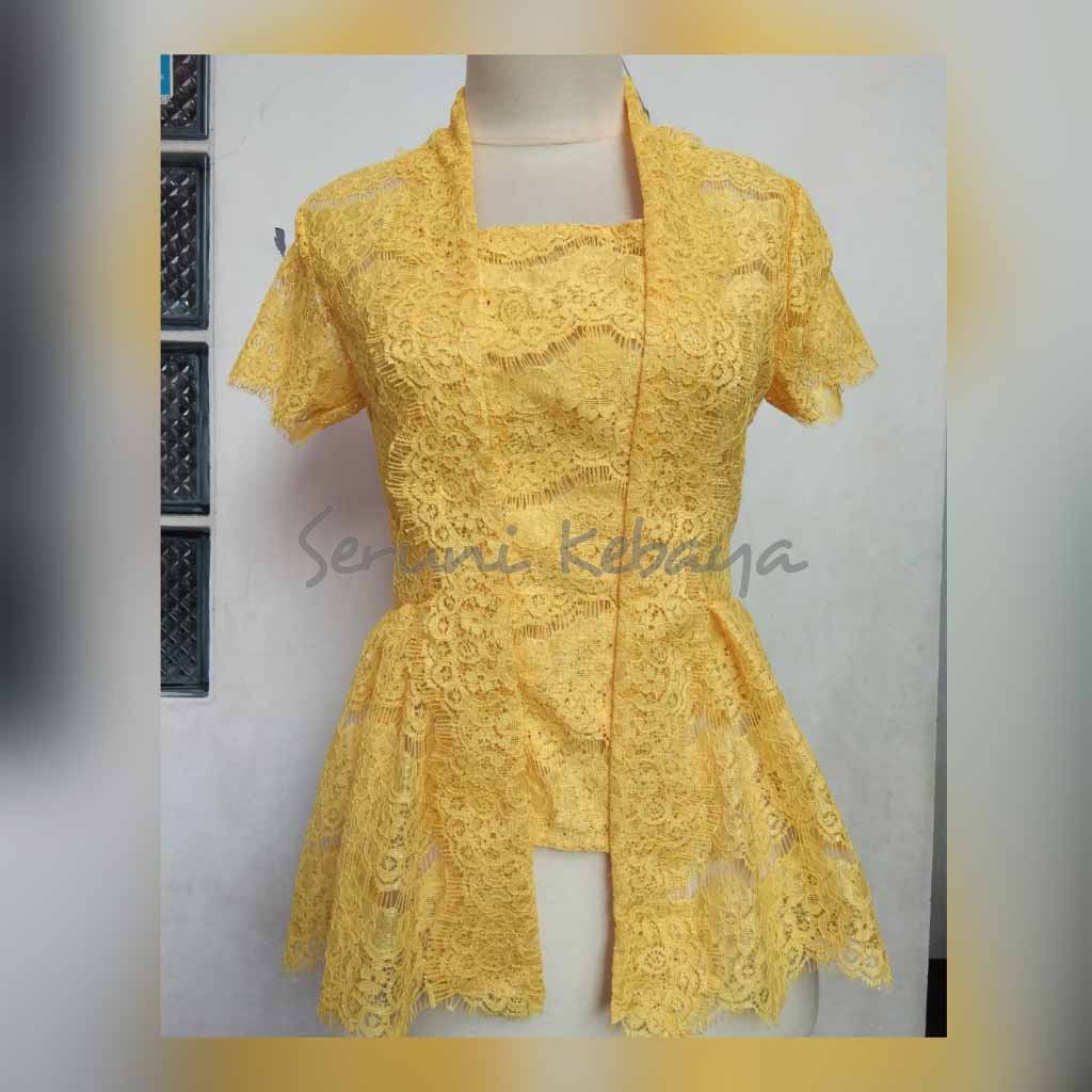 Kebaya Kutubaru Peplum