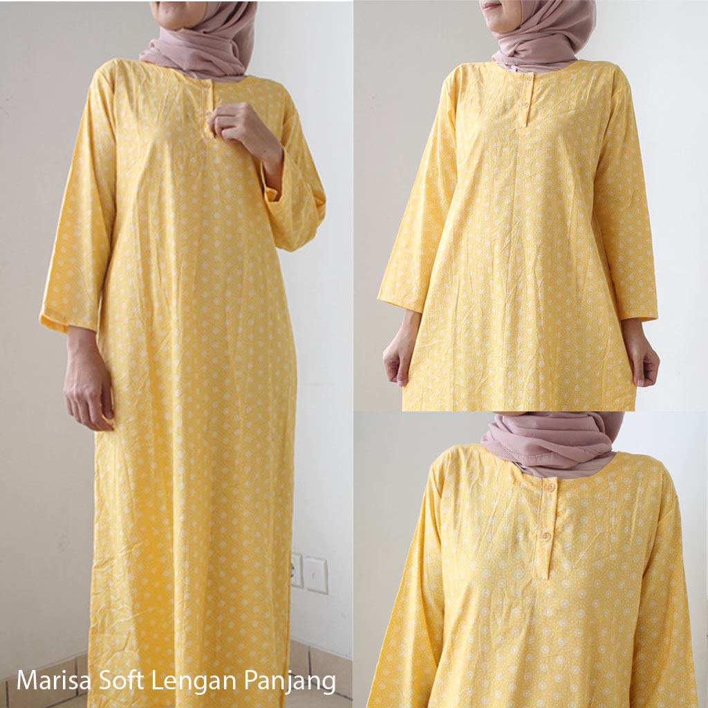 Daster Marisa Soft Lengan Panjang