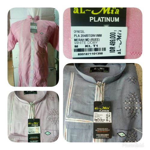 Baju Koko Al Mia Platinum (RUEE)