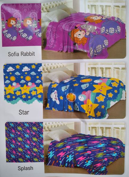 Selimut Bulu Halus / Blanket Lady Rose 160x200cm 12