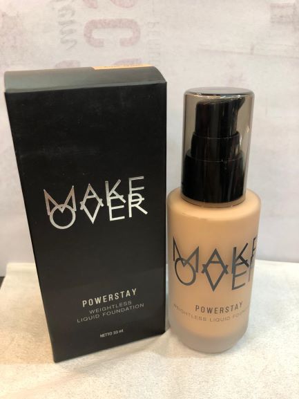 Make Over Kosmetik Powerstay Weightless Liquid Foundation