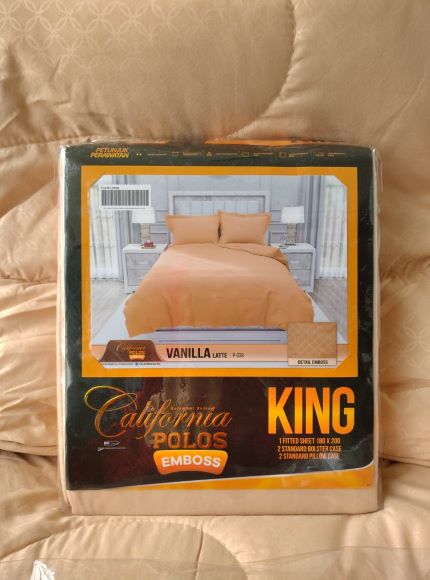 Sprei &amp; Bedcover California King Uk 180x200Cm