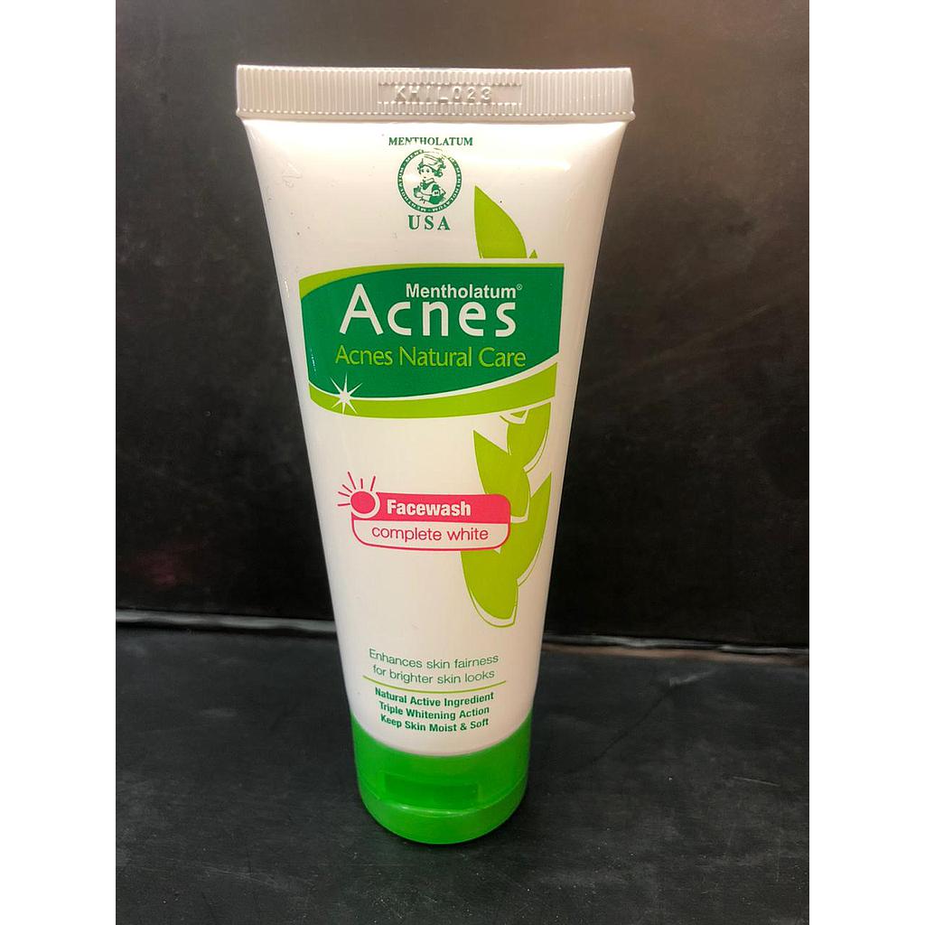 Acnes Kosmetik Natural Care Face Wash Complete White