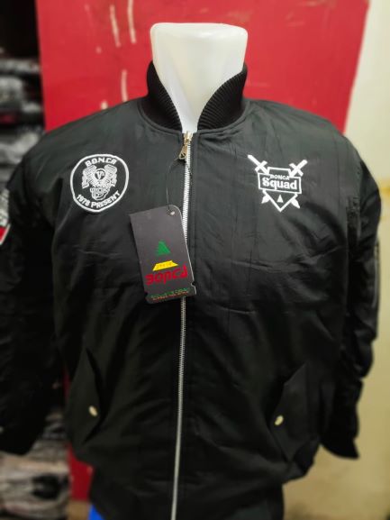 Jaket Bonca Parasut Hitam