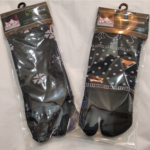 Kaos Kaki Wanita Panjang Motif / 3Pcs