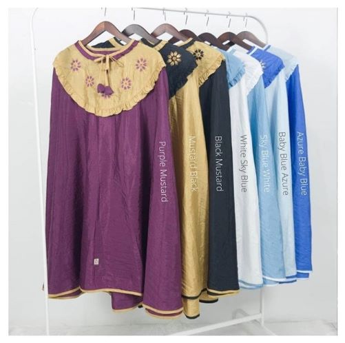 Mukena Parsit Ponco Tulip Qatifa 1