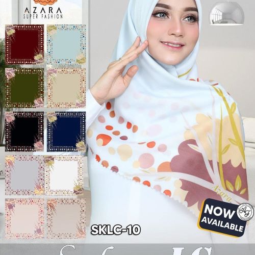 Kerudung Segi Empat Azara Motif SKLC-10