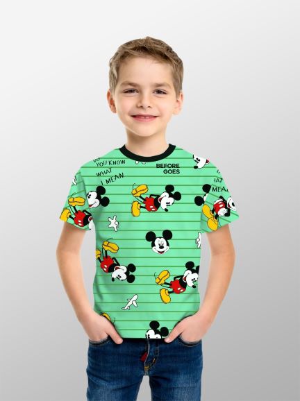 Pakaian Anak Kaos Anak Karakter Mickey Mouse
