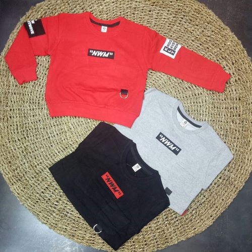 Pakaian Anak Atasan Sweater Cowo Kaos Import