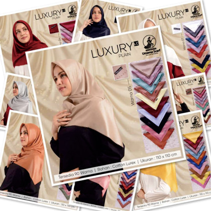 Kerudung Segi Empat Umama Luxury LC