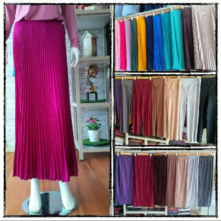Rok Plisket Wanita 1