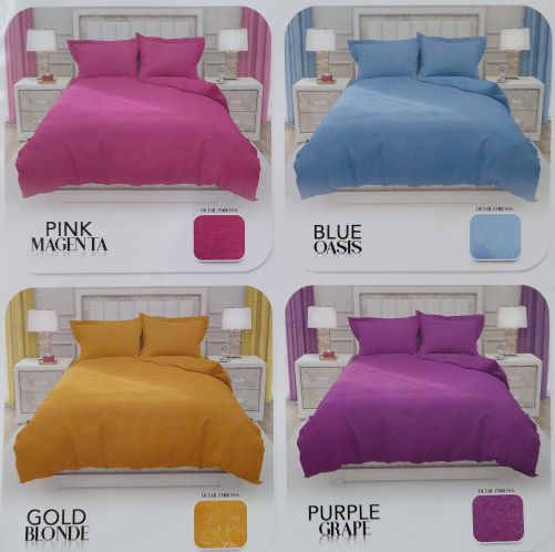 Sprei &amp; Bedcover California Polos Emboss Uk 180x200cm Gbr 2