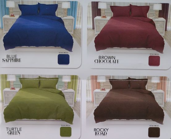 Sprei &amp; Bedcover California Polos Emboss Uk 180x200cm Gbr 5