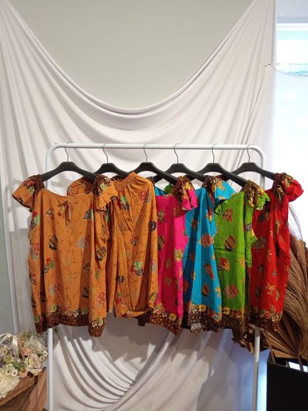 Baju Tidur Setelan Celana Pendek Batik Unggul Jaya 1