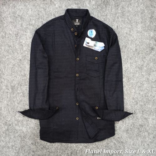 Pakaian Pria Kemeja Flanel Gbr 3
