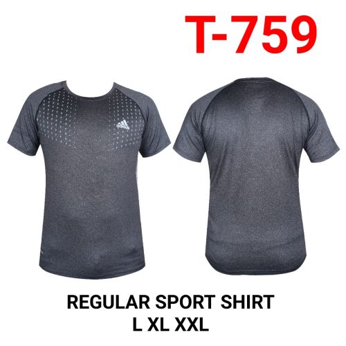 Pakaian Olahraga Kaos Regular Sport Shirt T759