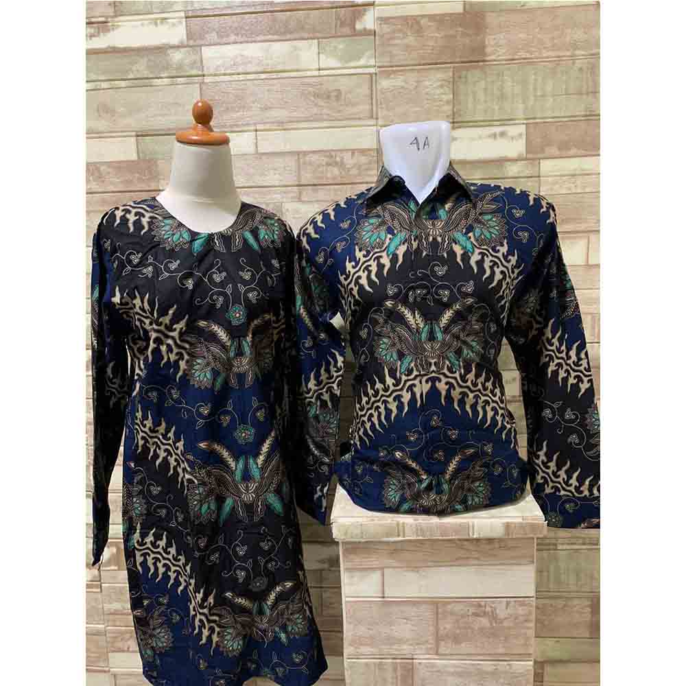  Kemeja &amp; Tunik Batik Couple Batu Raden Motif 6