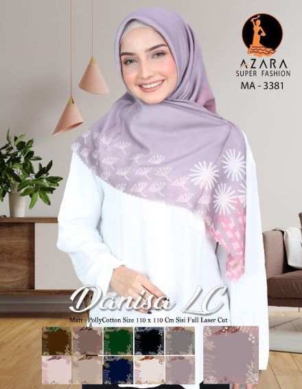 Kerudung Segi Empat Danisa LC 5