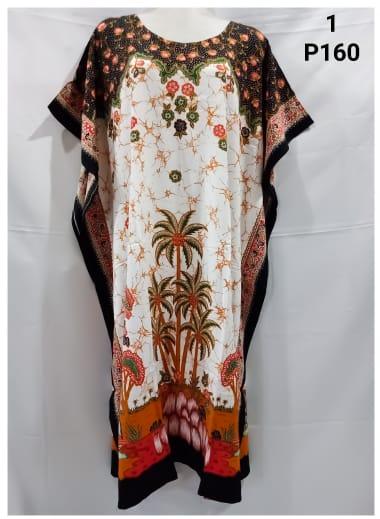 Batik Kencana Ungu Daster Kalong Siantan KUI 160