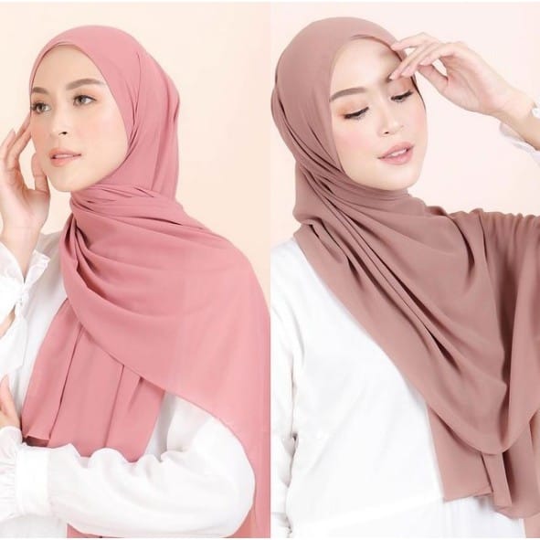 Kerudung Pashmina Ceruty Babydoll