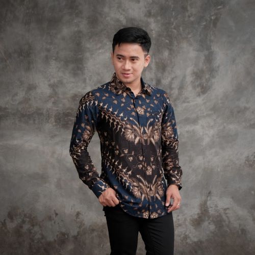 Kemeja Batik Pria Lengan Panjang Nazwa 4