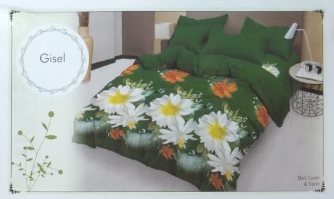 Bed Cover Set Lady Rose King Size