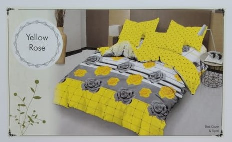 Bed Cover Set Lady Rose King Size