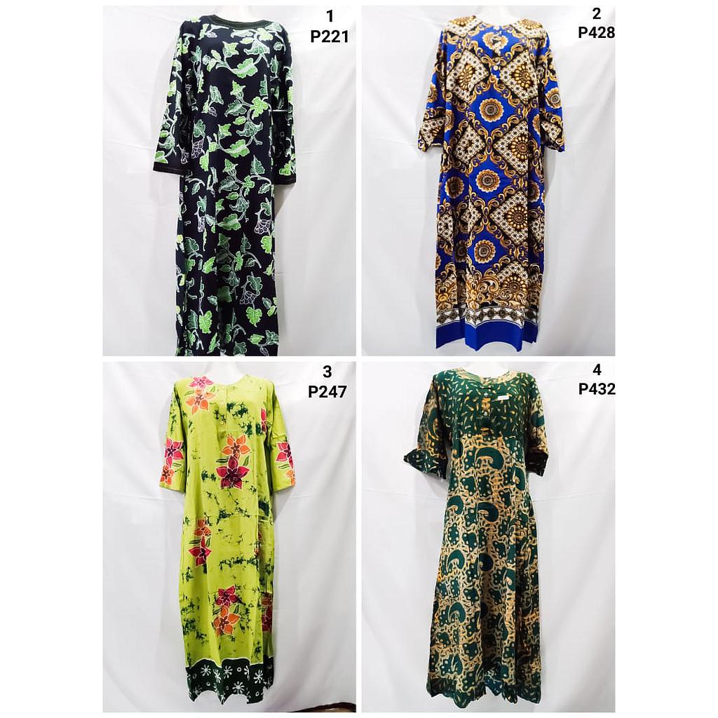 Daster Batik Kencana Ungu
