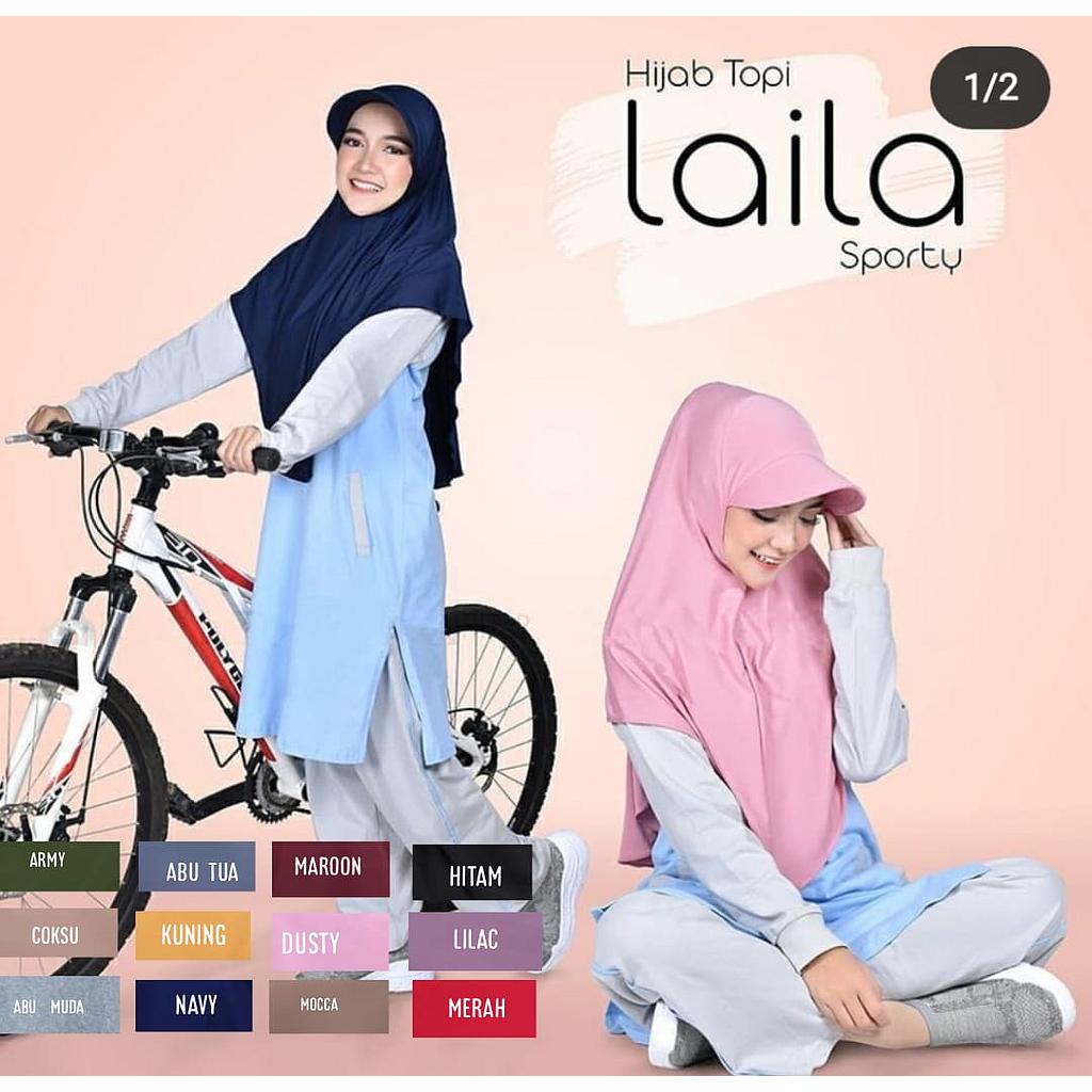 Hijab Topi Laila