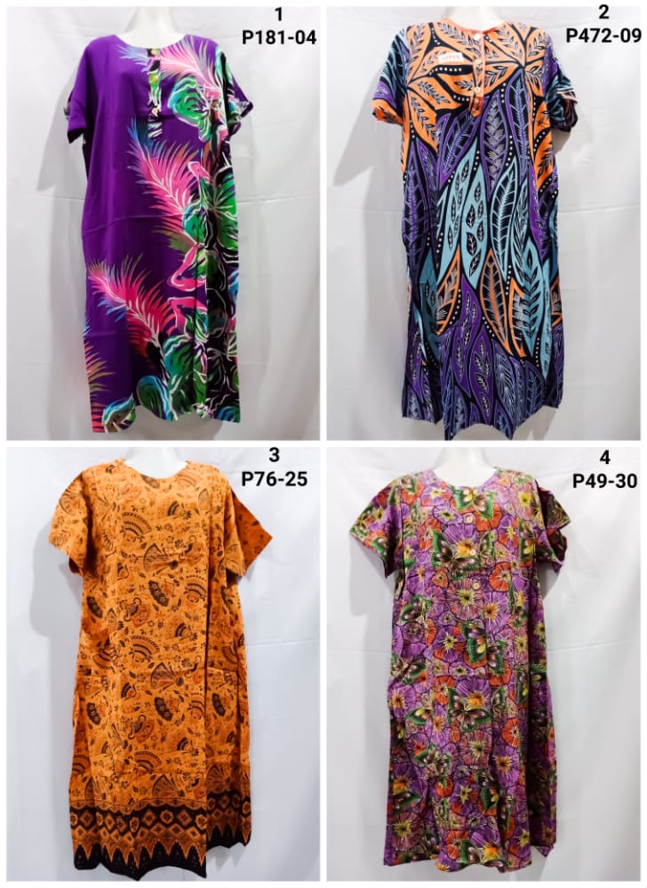 Daster Batik Kencana Ungu