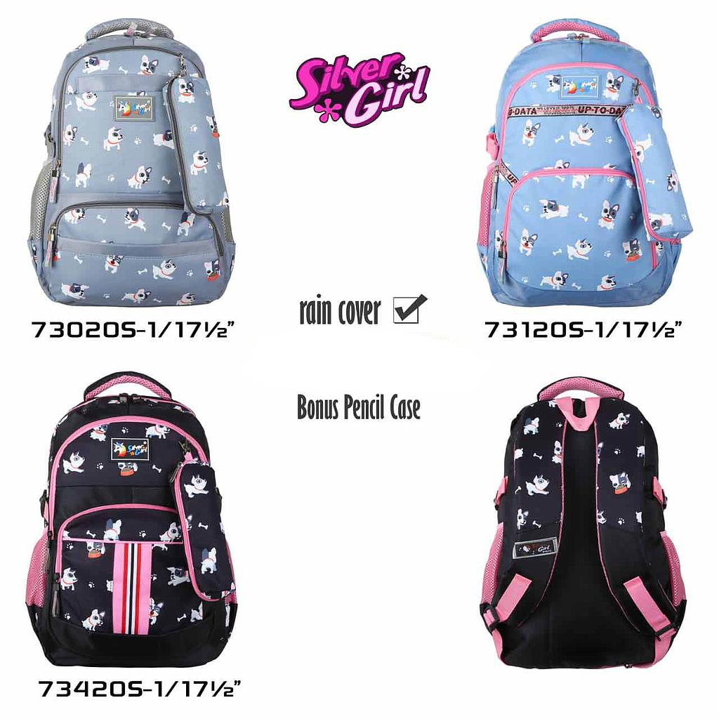 Tas Sekolah / Ransel Alto Silver Girl 