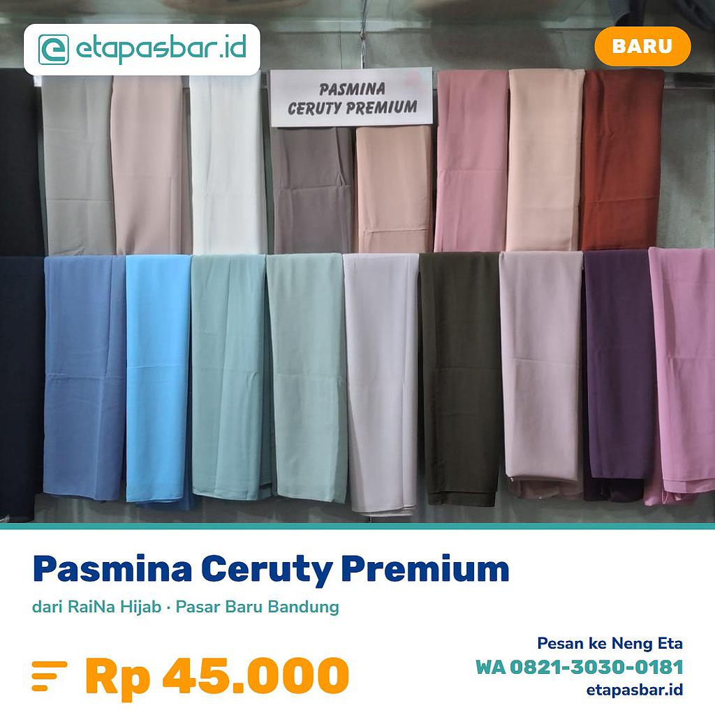Pasmina Ceruty Premium