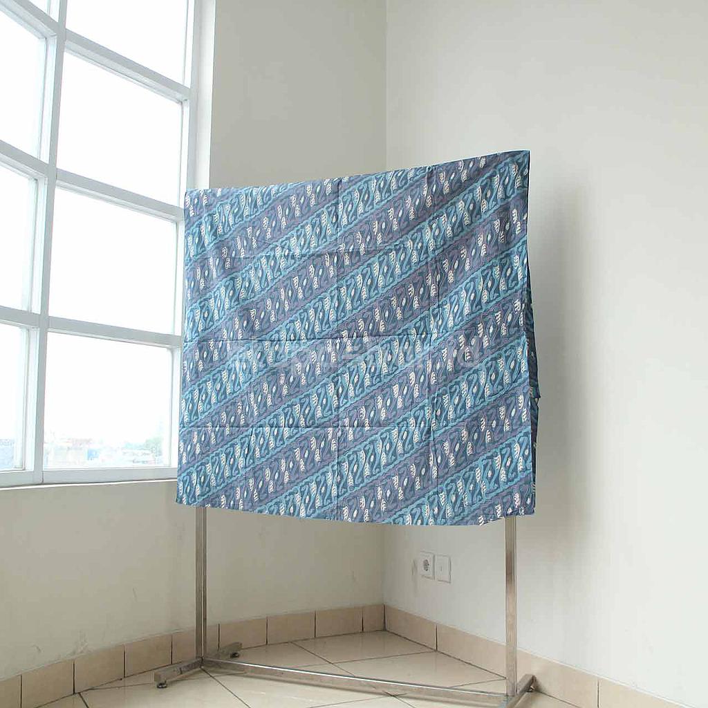 Kain Batik Rengganis Parang Silang Biru