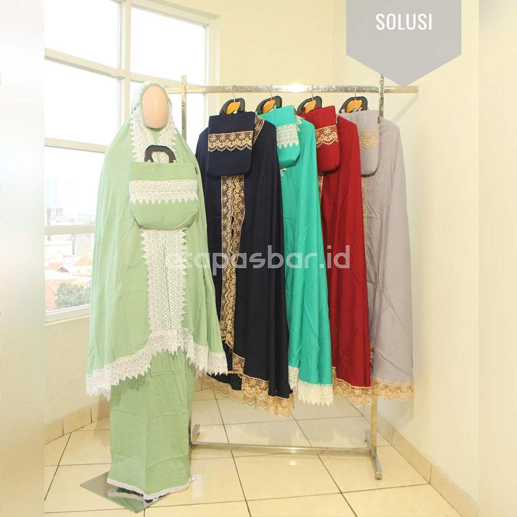 Mukena Solusi Rayon KD Renda