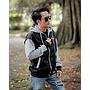 Jaket Bomber Hoodie Ori BJL Kombinasi