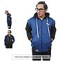 Jaket Bomber Hoodie Ori BJL Kombinasi
