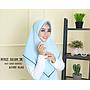 Hijab Kerudung Bergo Sulam M Ceruty Baby Doll